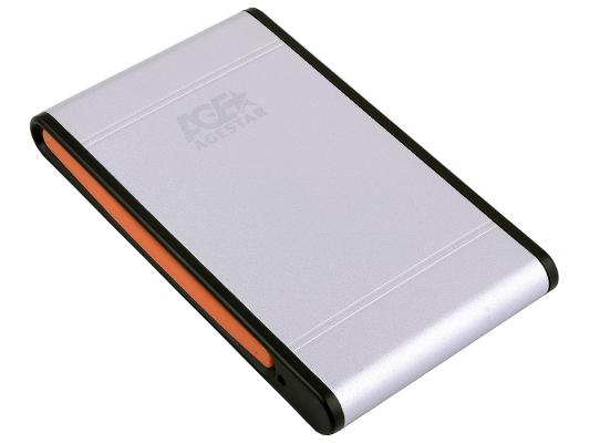 Мобил рек AgeStar SUB2A1 USB 2.0 to 2,5"hdd SATA алюминий
