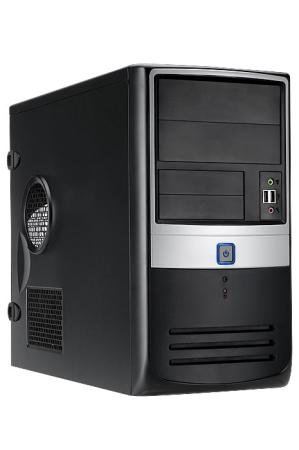 Корпус InWin EMR003 Black-Silver mATX 450W USB/Audio
