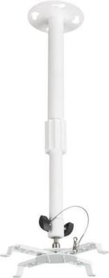 Кронштейн для проекторов Kromax PROJECTOR-300, потолочный, 2 ст. свободы, max  10 кг, 650-1100 mm, WHITE