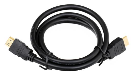 Кабель HDMI - HDMI (19M -19M) Ver1.4b Telecom 1м, с позолоченными контактами CG501D-1M