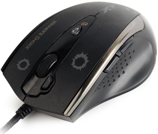 Мышь A4Tech F3 USB Black