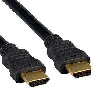 Кабель HDMI, 10м, v1.3, 19M/19M, черный, позол.разъемы, экран, пакет
