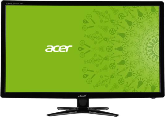 Монитор 24" Acer G246HLABD Glossy Black LED, 1920x1080, 5ms, 250 cd/m2, 100M:1, D-Sub, DVI-D (HDCP)