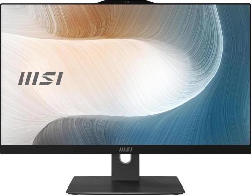 MSI Modern AM242P 1M AiO 23,8" FHD (1920x1080)IPS AG Non-touch,Core i3-100U (1.2GHz),8Gb DDR5(1*8GB),512GB SSD M.2, Intel UHD, WiFi, BT, camera, WirelessKB&mouse Eng/Rus, No OS,1y,Black