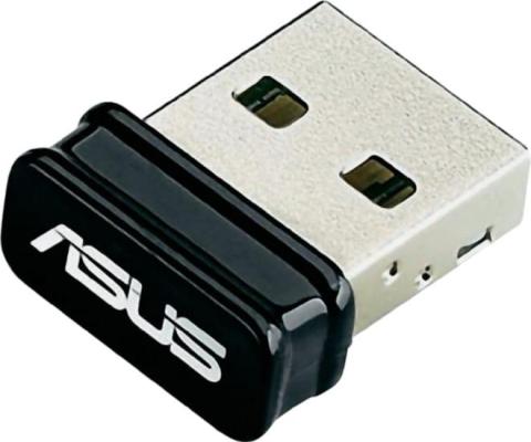 Беспроводная сетевая карта ASUS USB-N10 NANO Суперкомпактный Wi-Fi адаптер стандарта 802.11n
