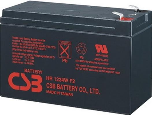 Аккумулятор CSB HR1234W F2 12V9Ah