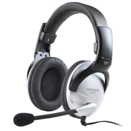 Гарнитура KOSS SB-45 (18-20000 Гц, Микрофон 100-16000 Гц, 100 Ом,103 дБ,шнур 2,4 м )
