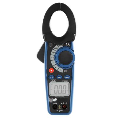 Клещи токоизмерительные CEM DT-3340  профессиональные, с функциями мультиметра
