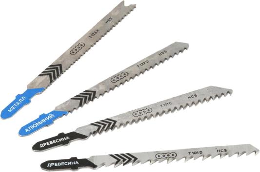 Набор пилок для лобзика EDGE by PATRIOT №1, 4шт в блистере