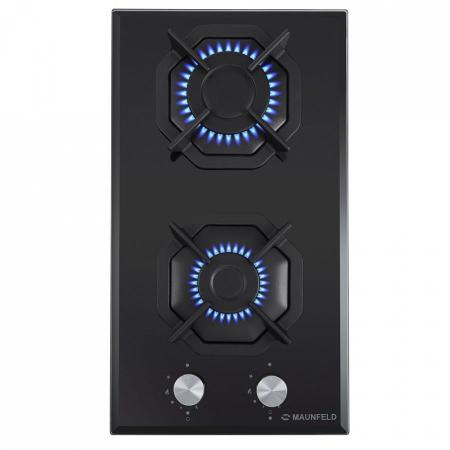 Варочная панель газовая Maunfeld EGHG.32.2CB/G черный