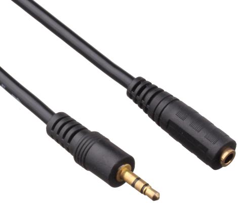 Кабель удлинительный 5м 3.5 Jack (M) - 3.5 Jack (F) Exegate EX205310RUS