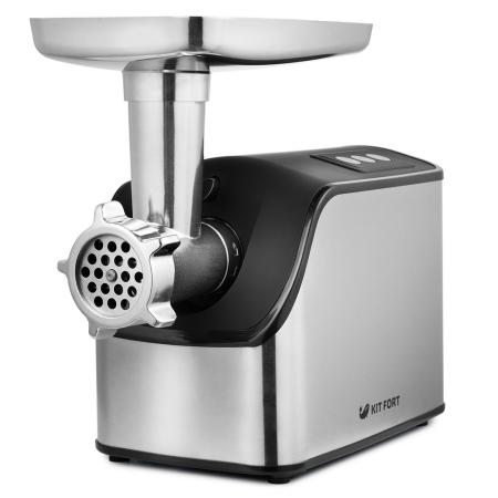 Мясорубка KITFORT КТ-2104 1800 Вт чёрный серебристый