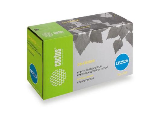 Тонер Cactus CS-CE252A 7000стр Желтый