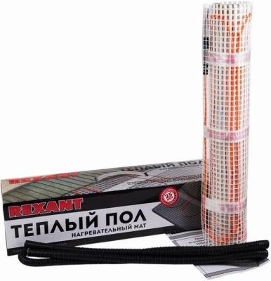Теплый пол (нагревательный МАТ) REXANT Extra, площадь 1,5 м2 (0,5 х 3,0 метра), 240Вт, (двух жильный) 51-0503