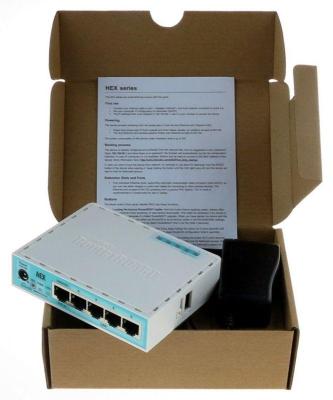 Wi-Fi роутер MikroTik RB750GR3