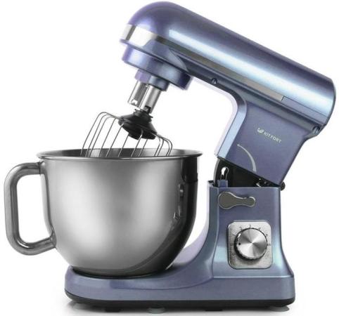 Миксер планетарный KITFORT КТ-1343-2 1000 Вт голубой