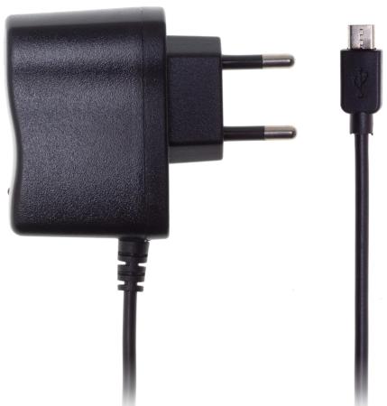 Сетевое зарядное устройство BURO XCJ-021-EM-1A 1A microUSB черный