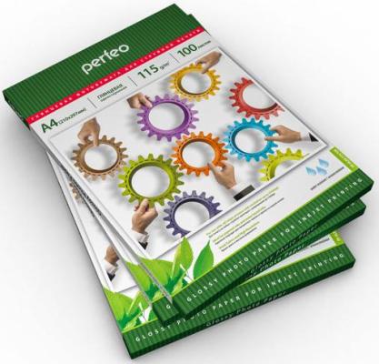 Фотобумага Perfeo PF-GLA4-115/100 А4 115г/м2 глянцевая 100л