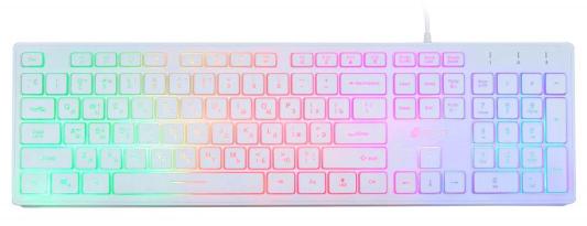 Клавиатура проводная Oklick 550ML USB белый