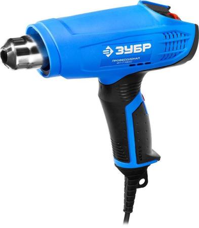 Фен ЗУБР ФТ-П1800  керам. изолятор электр. регул. темп-ры 2 режима: 80-550град 350/550 л/мин 1800Вт