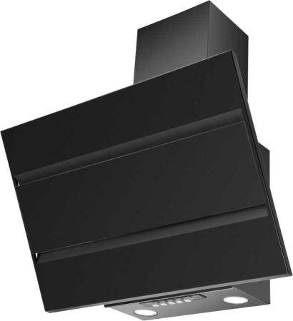Вытяжка каминная Maunfeld Bridge 60 черный/вставка сатин