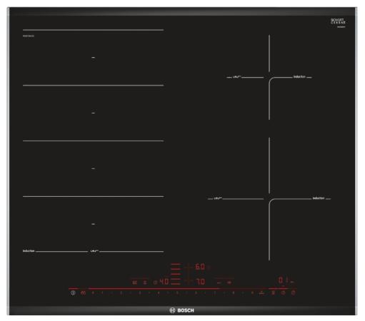 Варочная панель электрическая Bosch PXE675DC1E черный