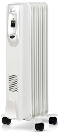 Масляный радиатор BALLU Comfort 1000 Вт белый BOH/CM-05WDN