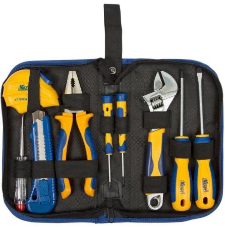 Набор инструмента KRAFT KT 703000  9 предметов в сумке