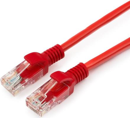 Патч-корд 5E категории UTP красный 1.5м
