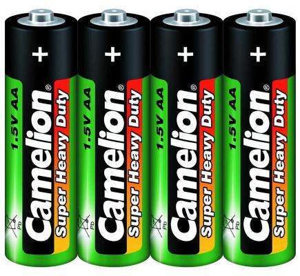 Батарейки Camelion R6P-SP4G AA 4 шт