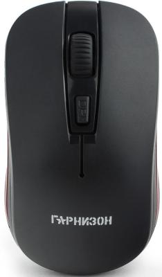 Гарнизон Мышь беспров. GMW-420, чип X2, черный, 1600 DPI, 3 кн.+ колесо-кнопка, блистер