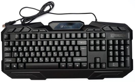 Клавиатура проводная Oklick 700G Dynasty USB черный