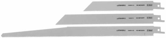 Набор STAYER "PROFI" Полотна для сабельной эл. ножовки, 3шт