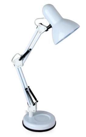 Camelion KD-313  C01 белый (Светильник настольный,230V 60W, E27)