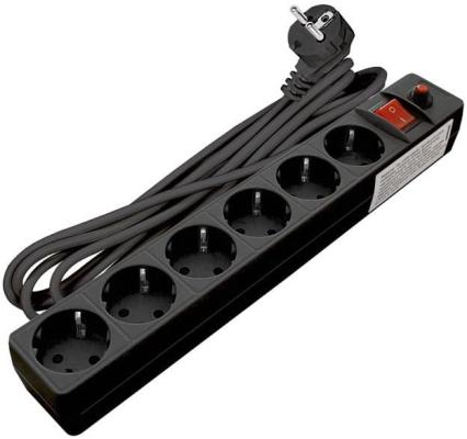 Сетевой фильтр Universal 967U-4007 6 розеток 7 м