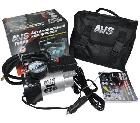 Компрессор AVS Turbo AVS KA580  12В 14А 150Вт 10атм 40л/мин -35С+80С 1.9кг