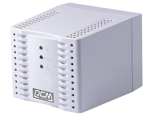 Стабилизатор напряжения Powercom TCA-2000 (4 EURO) белый