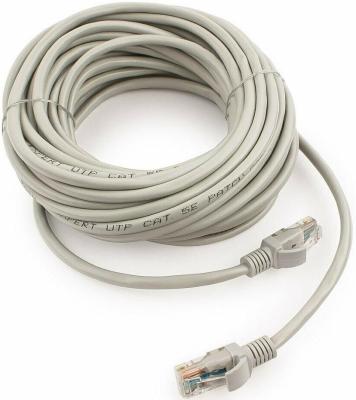 Cablexpert Патч-корд медный UTP PP10-10M кат.5, 10м, литой, многожильный (серый)