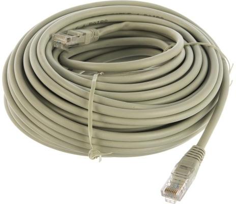 Cablexpert Патч-корд медный UTP PP10-20M кат.5, 20м, литой, многожильный (серый)