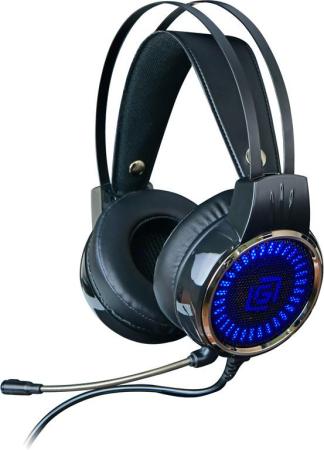 Наушники с микрофоном Oklick HS-L700G INFINITY черный 2.2м мониторы оголовье (HS-L700G)