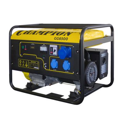 Бензоэлектростанция CHAMPION GG6500  5/5.5кВт ohv390 13лс 25л 72.5кг 2.5л/ч 12v