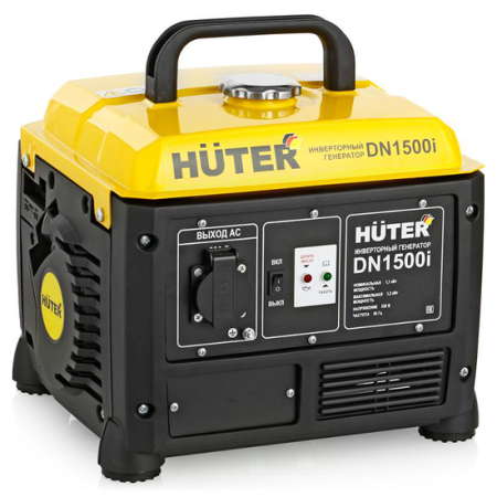 Инверторный бензиновый генератор HUTER DN1500i  220В 2.2лс