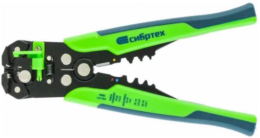 Стриппер Сибртех 17734 для зачистки и обжимки электропроводов, функция обрезания проводов