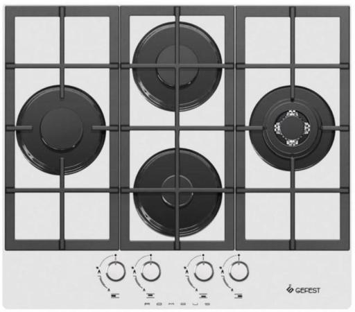 Варочная панель газовая Gefest ПВГ 2231-01 Р12 белый