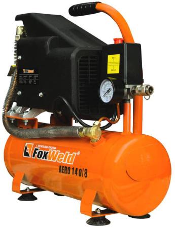 FOXWELD  Компрессор масляный коаксиальный AERO 140/8{Мощность 1.1 кВт / 220В Габариты, мм 540 х 250 х 540 Вес, кг 15} [5068 fw]