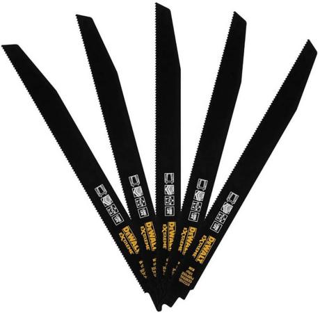 DeWalt Полотно д/сабельн.пил BiM DEMOLITION 305х2.5мм ,5шт