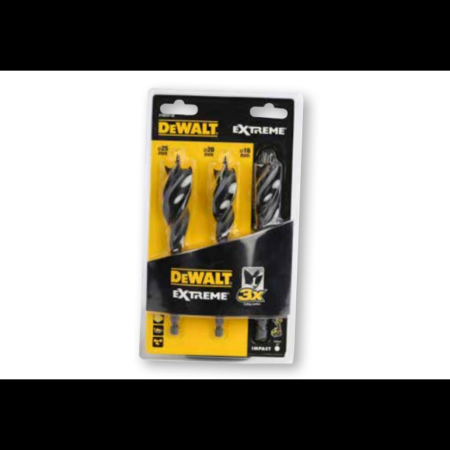 Набор сверл по дереву Extreme Impact 3 шт 152 мм DT90237-QZ DeWalt