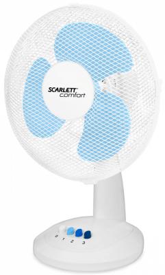 Вентилятор настольный Scarlett SC-DF111S07 38 Вт белый
