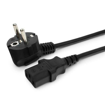 Cablexpert Кабель питания 10м, Schuko- C13, 3х1кв.мм, черный, с заземлением, пакет (PC-186-1-10M)