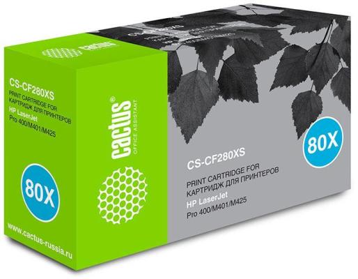Картридж Cactus CS-CF280XS 6900стр Черный